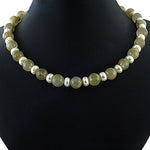 Load image into Gallery viewer, Green Agate &amp; Pearl Bead Necklace | Women's Beaded Jewelry
