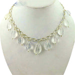 Load image into Gallery viewer, Silver Moonstone Dangle Necklace | Women's Jewelry | Gift
