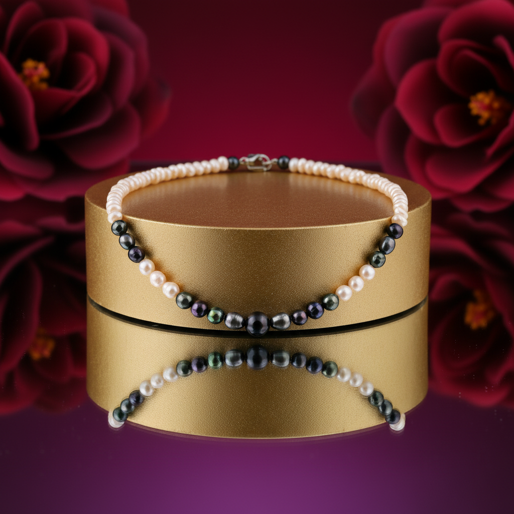 Pearl Necklace | Multicolor Pearl Necklace for Women | Daily Wear