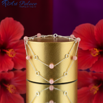 Load image into Gallery viewer, Rose Quartz Bead Necklace for Women | Gemstone Jewelry
