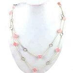 Load image into Gallery viewer, Rose Quartz Bead Necklace for Women | Gemstone Jewelry
