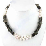 Load image into Gallery viewer, Beaded Pearl Necklace | Gemstone Necklace for Women | Gift
