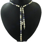 Load image into Gallery viewer, Pearl Lariat Necklace | Freshwater Pearl Y-Necklace for Women
