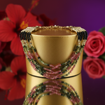 Load image into Gallery viewer, Tourmaline Bead Necklace | Multi-Color Gemstone Jewelry
