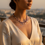 Load image into Gallery viewer, Silver Amethyst Necklace for Women | Gemstone Jewelry
