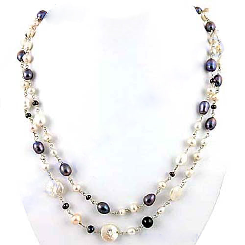 Pearl Necklace | Multi-Color Pearl Necklace for Women