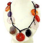 Load image into Gallery viewer, Gemstone Beaded Necklace | Colorful Semi-Precious Stone Jewelry
