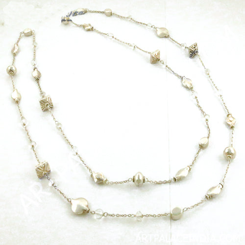gold plating Pearl Beaded Necklace for Women | Fashion Jewelry
