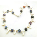 Load image into Gallery viewer, Pearl Necklace with Silver Clasp | Women's Jewelry | Gift
