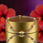 Load image into Gallery viewer, Amethyst Bead Necklace with Silver Accents | Women&#39;s Jewelry
