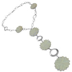 Load image into Gallery viewer, Silver Flower Necklace for Women | Fashion Jewelry Gift
