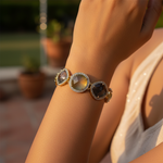 Load image into Gallery viewer, gold plating &amp; Sapphire Bracelet | Natural Gemstone Jewelry for Women
