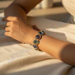 Load image into Gallery viewer, Sapphire Gemstone Bracelet | Gold plating Plated Bracelet For Women
