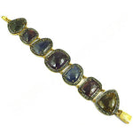 Load image into Gallery viewer, Sapphire Gemstone Bracelet | Gold plating Plated Bracelet For Women
