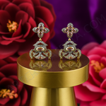 Load image into Gallery viewer, Antique Diamond Earrings | Art Deco Style | Women&#39;s Jewelry
