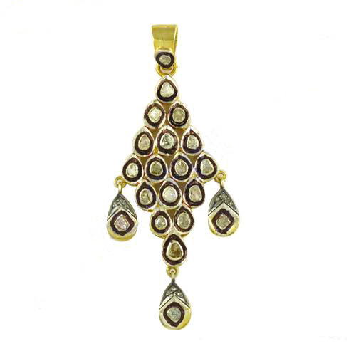 gold plating Diamond Pendant Necklace for Women | Luxury Jewelry