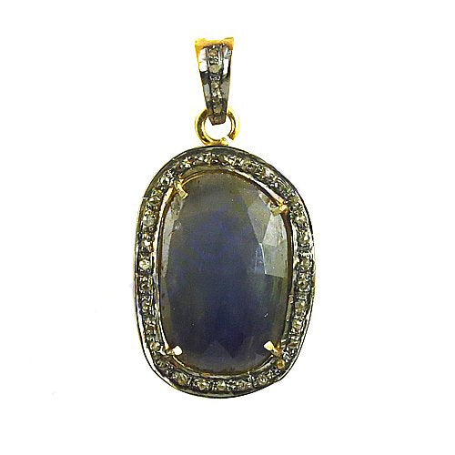 Sapphire & Diamond Pendant for Women | Fine Jewelry Gift
