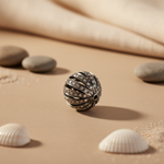 Load image into Gallery viewer, Oxidized Silver Bead Charms | Gemstone Embellished | Jewelry Gifts
