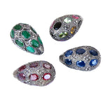 Load image into Gallery viewer, Gemstone Silver Beads | Handmade Jewelry | For Women
