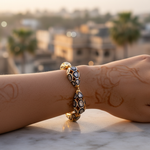 Load image into Gallery viewer, gold plating &amp; Diamond Beads for Jewelry Making | Handmade for Gifts
