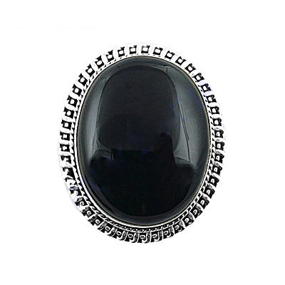 925 Silver Onyx Ring for Women | Statement Jewelry