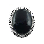 Load image into Gallery viewer, 925 Silver Onyx Ring for Women | Statement Jewelry

