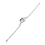 Load image into Gallery viewer, 925 Silver Cubic Zirconia Bracelet | Women's Delicate Jewelry
