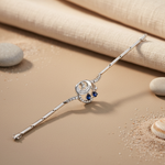 Load image into Gallery viewer, 925 Silver Cubic Zirconia Bracelet | Women's Delicate Jewelry
