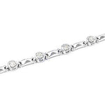 Load image into Gallery viewer, 925 Silver Cubic Zirconia Bracelet | Women's Jewelry | Gift
