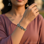 Load image into Gallery viewer, Silver Cubic Zirconia Bracelet for Women | Party Wear Jewelry
