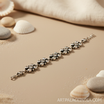 Load image into Gallery viewer, Silver Cubic Zirconia Bracelet for Women | Party Wear Jewelry
