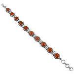 Load image into Gallery viewer, 925 Silver Carnelian Bracelet for Women | Gemstone Jewelry
