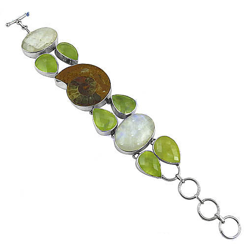 925 Silver Gemstone Bracelet for Women | Statement Jewelry