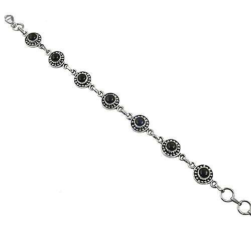 925 Silver Black Onyx Bracelet for Women | Statement Jewelry