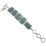 Load image into Gallery viewer, Silver Agate Stone Bracelet for Women | Daily Wear Jewelry
