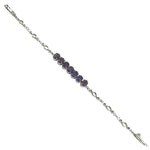 Load image into Gallery viewer, 925 Silver Amethyst Bracelet for Women | Gemstone Jewelry
