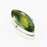 Load image into Gallery viewer, 925 Silver Green Gemstone Pendant | Marquise Cut | Women's Jewelry
