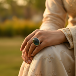 Load image into Gallery viewer, Silver Labradorite Cufflinks for Men | Formal Wear Jewelry
