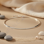 Load image into Gallery viewer, Silver Collar Necklace for Women | Minimalist Jewelry
