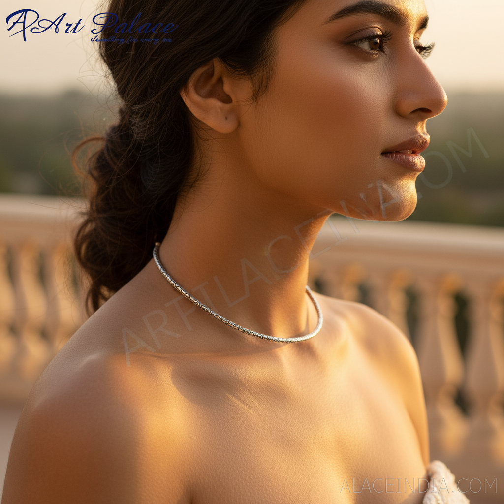 925 Silver Choker Necklace for Women | Fashion Jewelry Gift