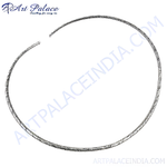 Load image into Gallery viewer, 925 sterling silver choker necklace with a patterned design, perfect for women.
