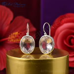 Load image into Gallery viewer, 925 Silver Smoky Quartz Earrings for Women | Gemstone Jewelry
