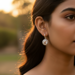 Load image into Gallery viewer, 925 Silver White Topaz Drop Earrings for Women | Gift Jewelry
