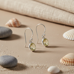 Load image into Gallery viewer, 925 Silver Lemon Quartz Earrings | Women's Dangle Jewelry
