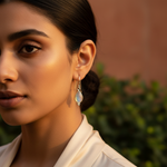 Load image into Gallery viewer, 925 Silver Moonstone Teardrop Earrings for Women | Gift
