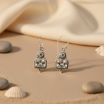 Load image into Gallery viewer, 925 Silver Quartz Drop Earrings for Women | Gift Jewelry
