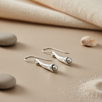 Load image into Gallery viewer, 925 Silver Pearl Drop Earrings for Women | Elegant Jewelry
