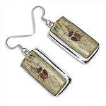 Load image into Gallery viewer, Silver Stone Earrings for Women | Dangle Earrings | Gift
