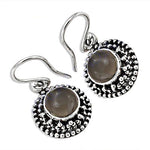 Load image into Gallery viewer, 925 Silver Moonstone Drop Earrings for Women | Dainty Jewelry
