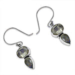 Load image into Gallery viewer, 925 Silver Gemstone Earrings for Women | Daily Wear Jewelry

